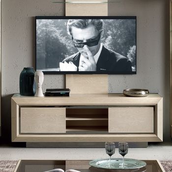 Elite Italian Sand Birch 2 Door TV Unit