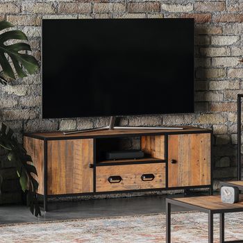 Ooki Reclaimed Wood 2 Door TV Unit