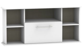 Sherwood Grey 115cm 1 Drawer Corner TV Unit