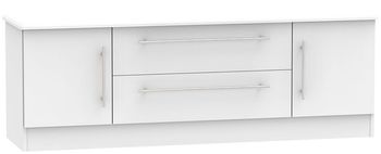 Sherwood Grey 145cm 2 Door 2 Drawer TV Unit