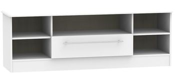 Sherwood Grey 145cm 1 Drawer Wide TV Unit