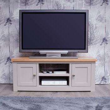 Diamond Painted 2 Door TV Unit