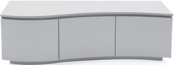 Lazzaro Light Grey Matt 3 Door TV Cabinet with LED