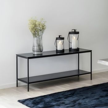 Vita Black Wood 100cm TV Unit