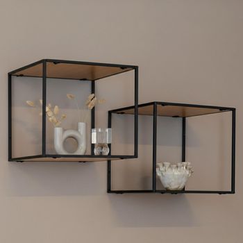 Vita Natural Wood Wall Shelf