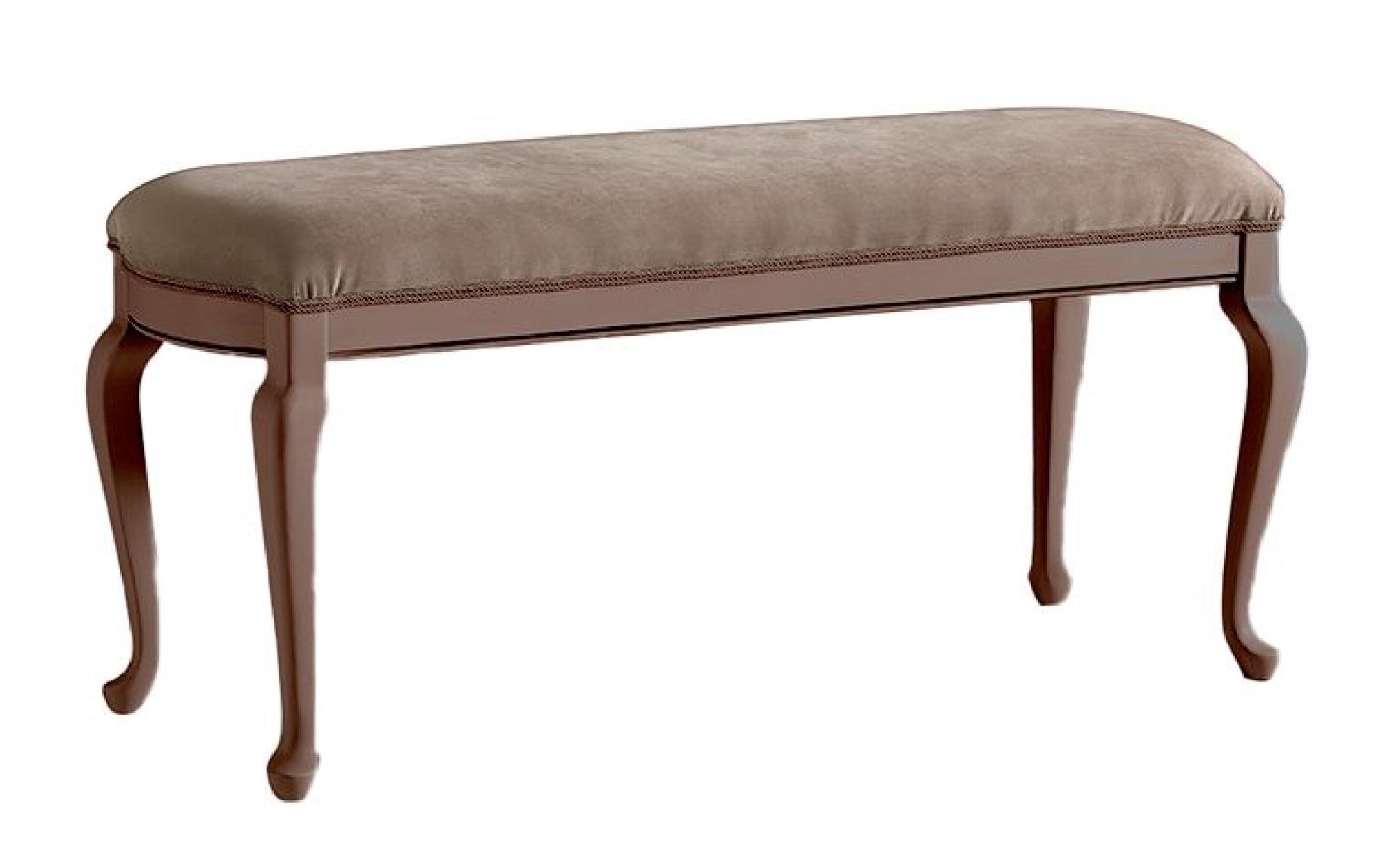 Giotto Bench - Padded - Walnut