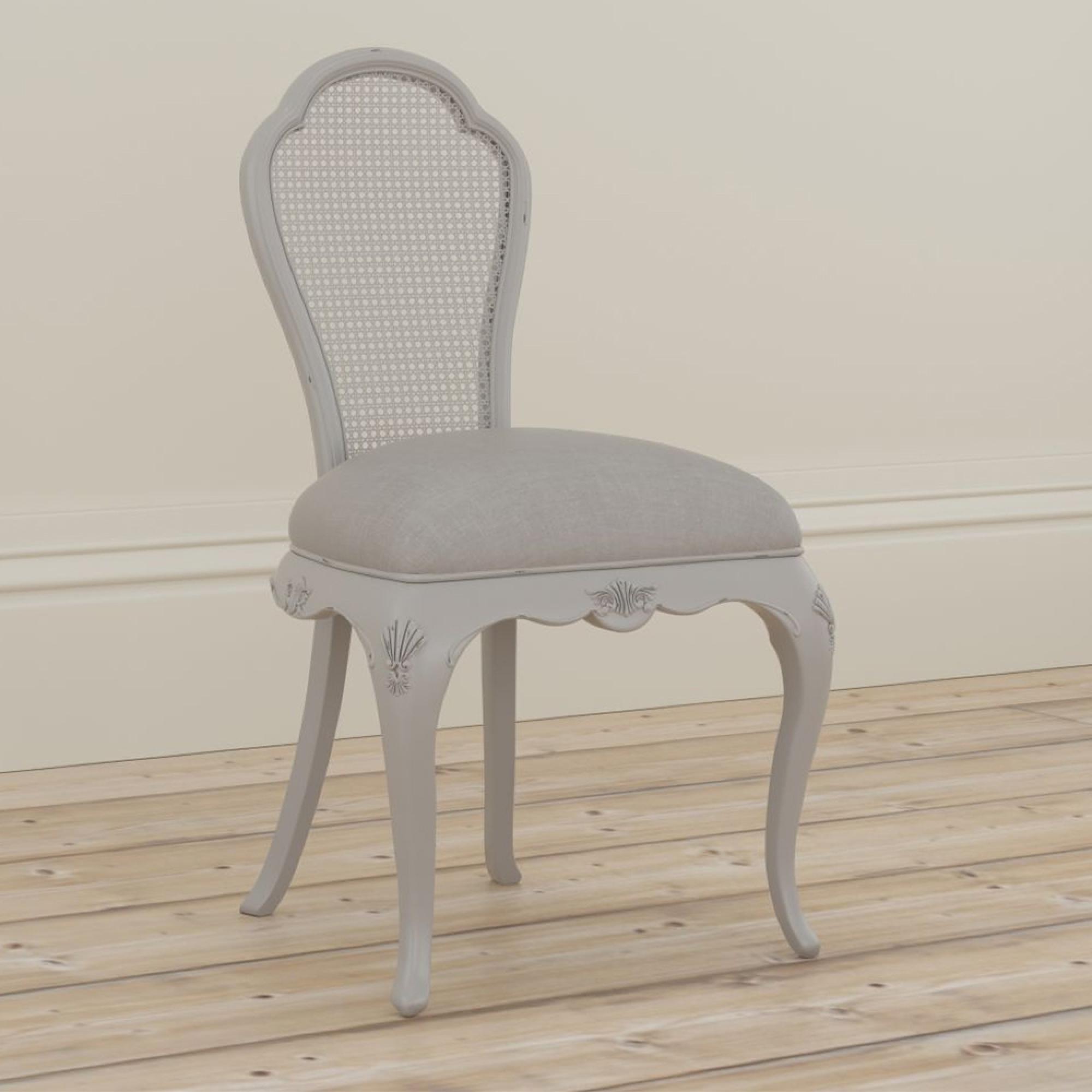 Etienne Bedroom Chair - Grey