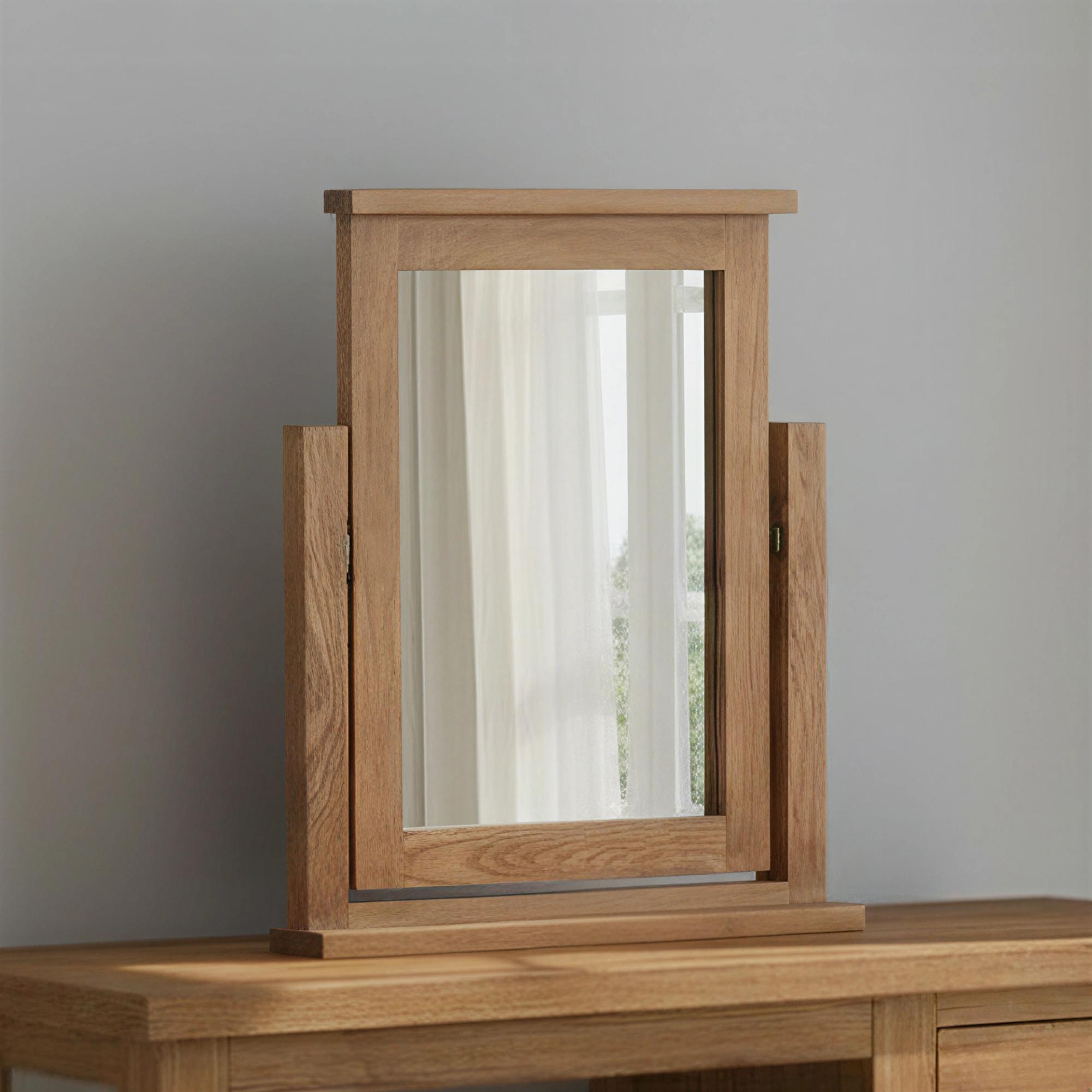 Original Dressing Mirror - Rustic Oak
