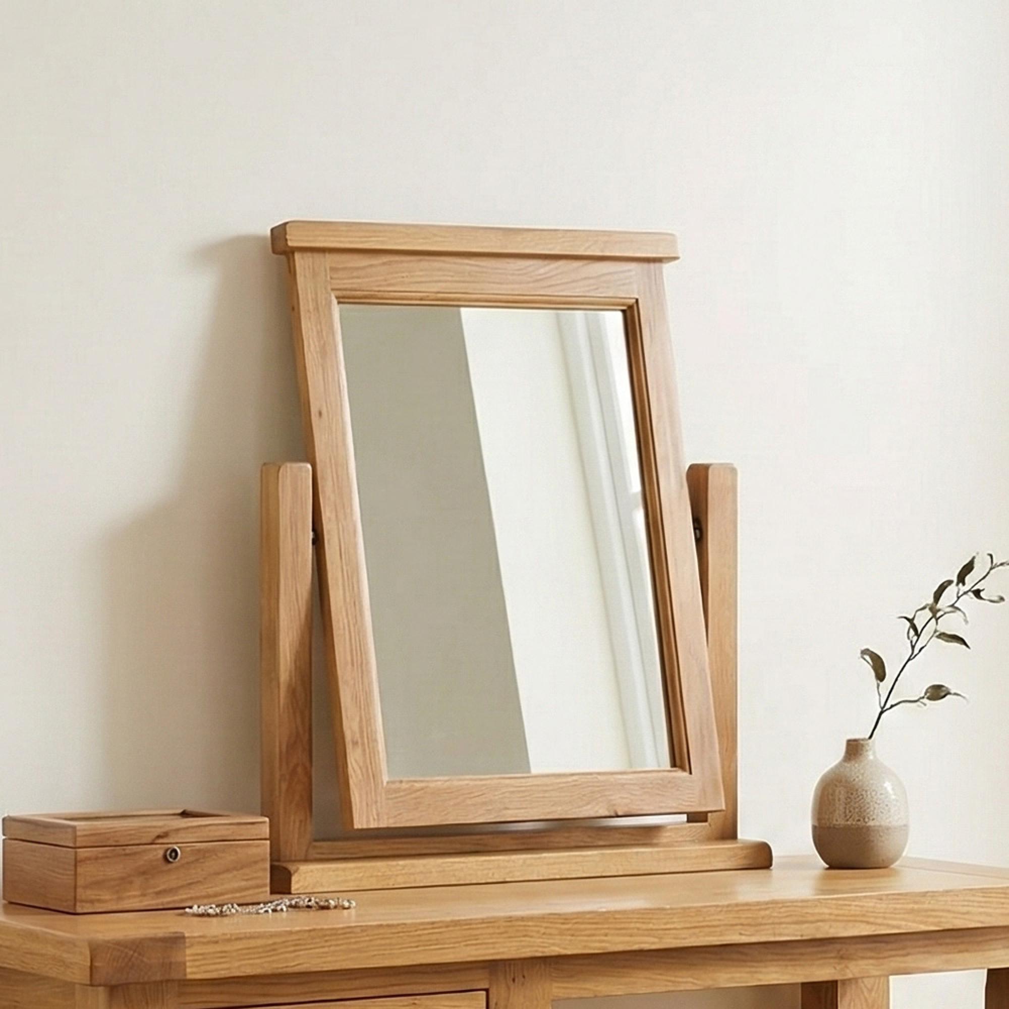 Somer Dressing Mirror - Oak
