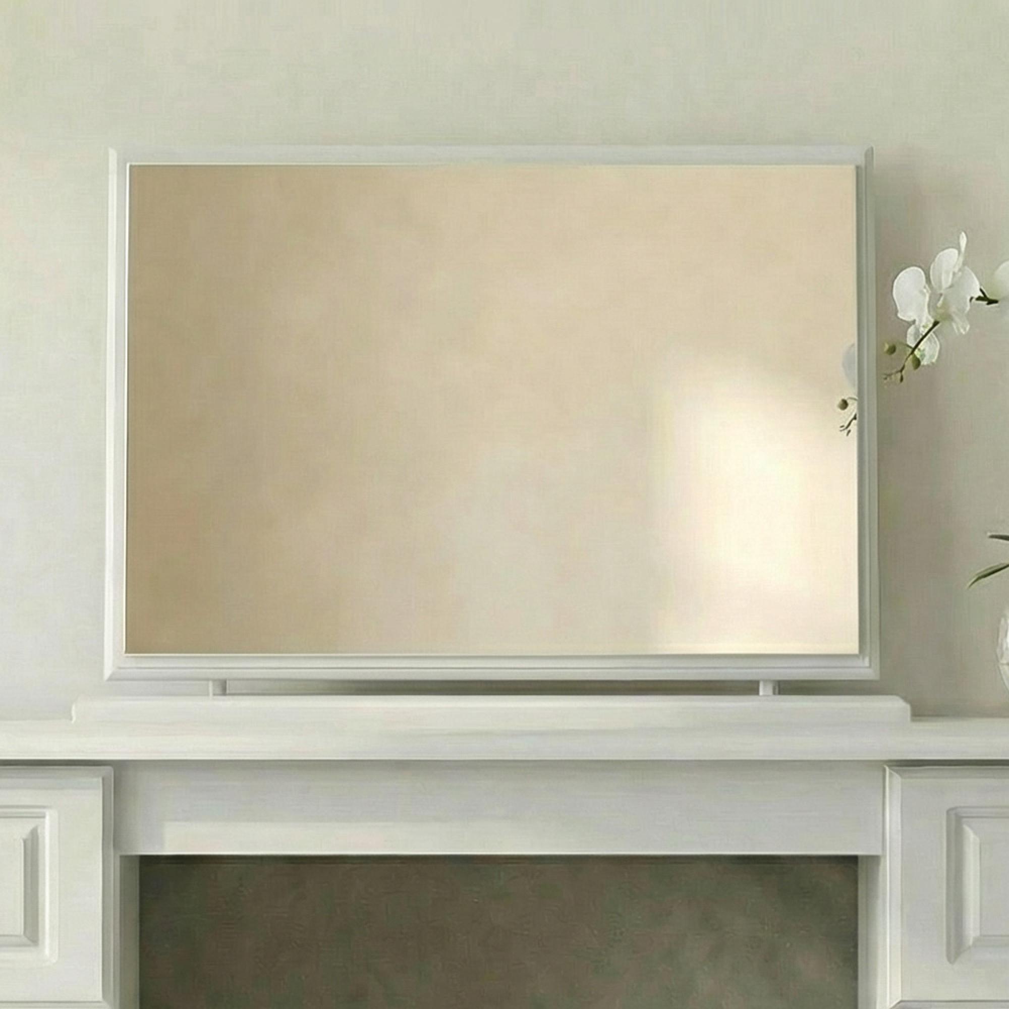 Pembroke Dressing Mirror - Large - White