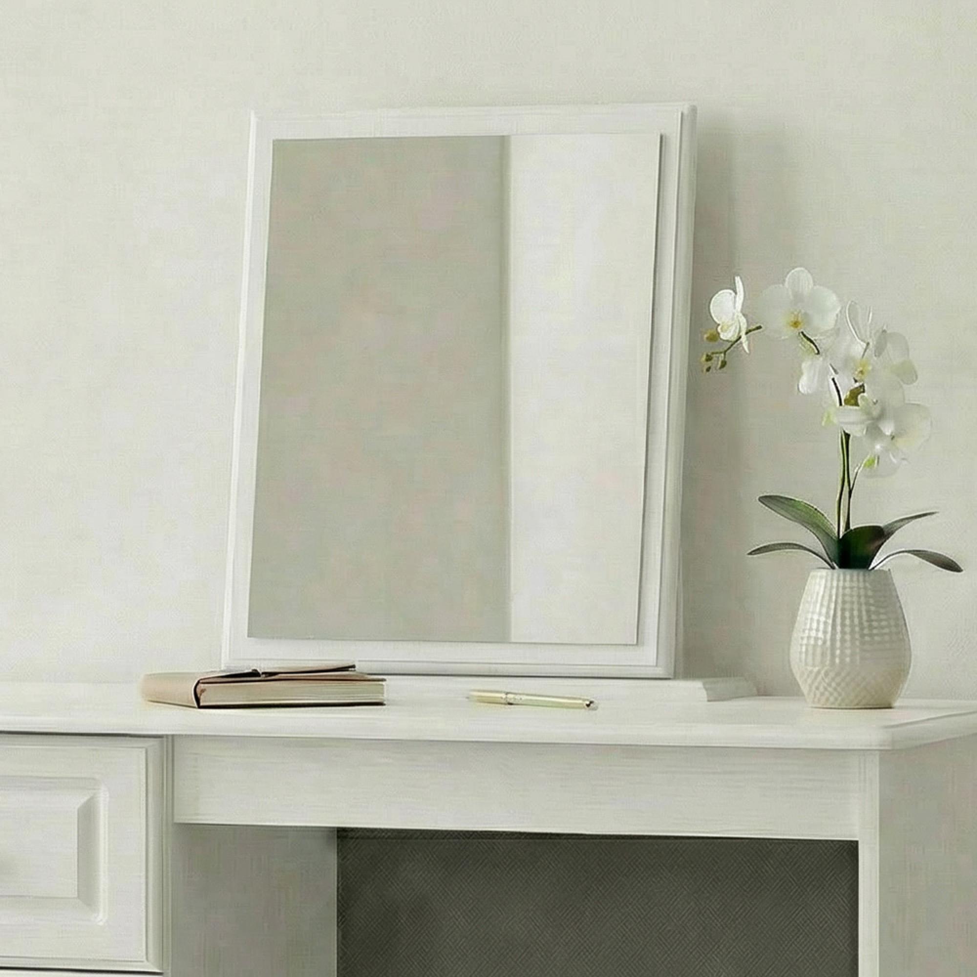 Pembroke Dressing Mirror - Small - White