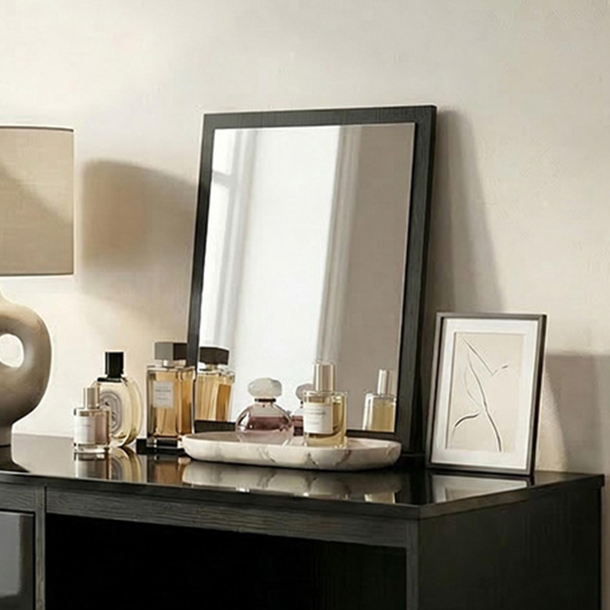 Monaco Dressing Mirror - Small - Black