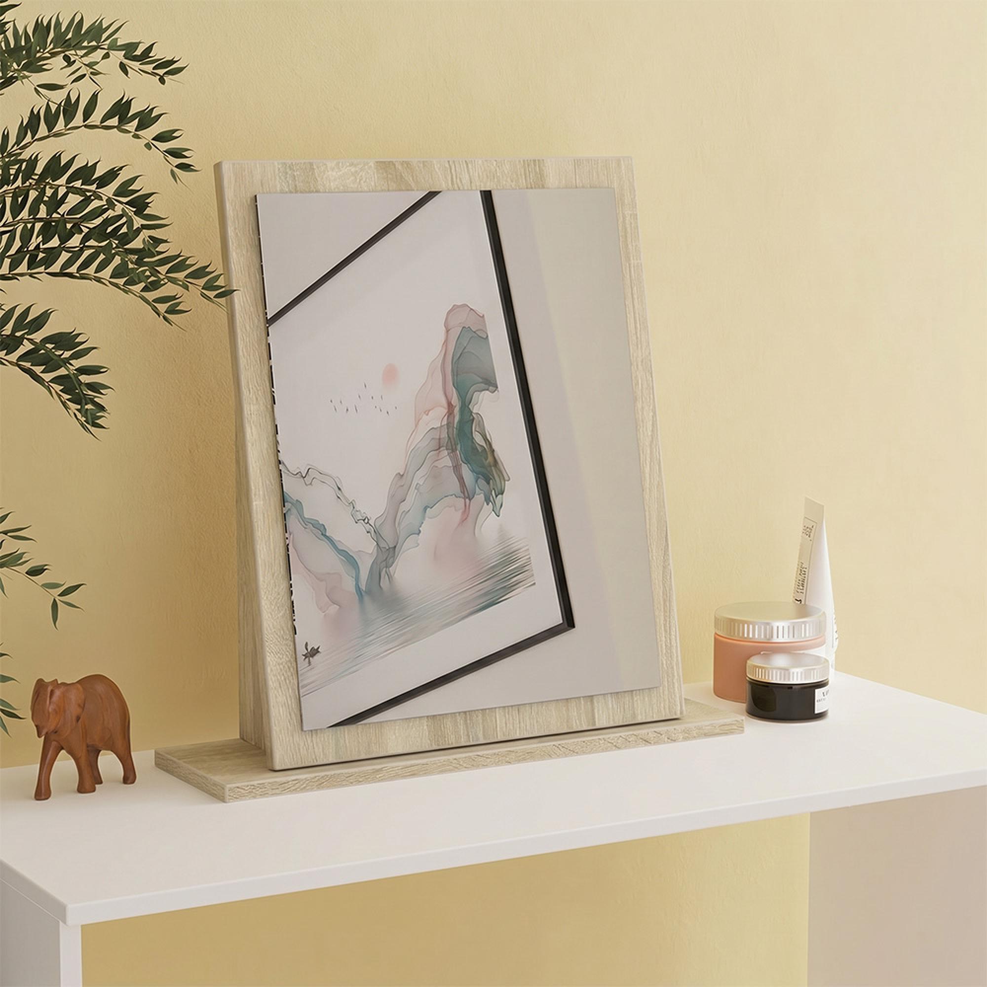 Monaco Dressing Mirror - Small - Oak