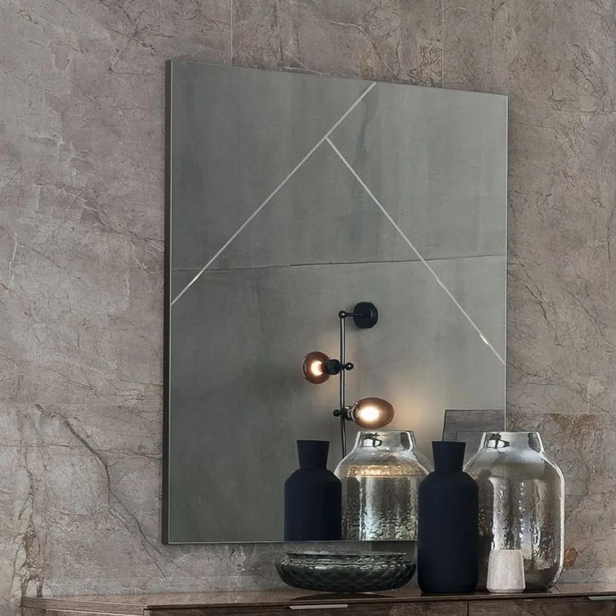 Favignana Wall Mirror - Rim Oak