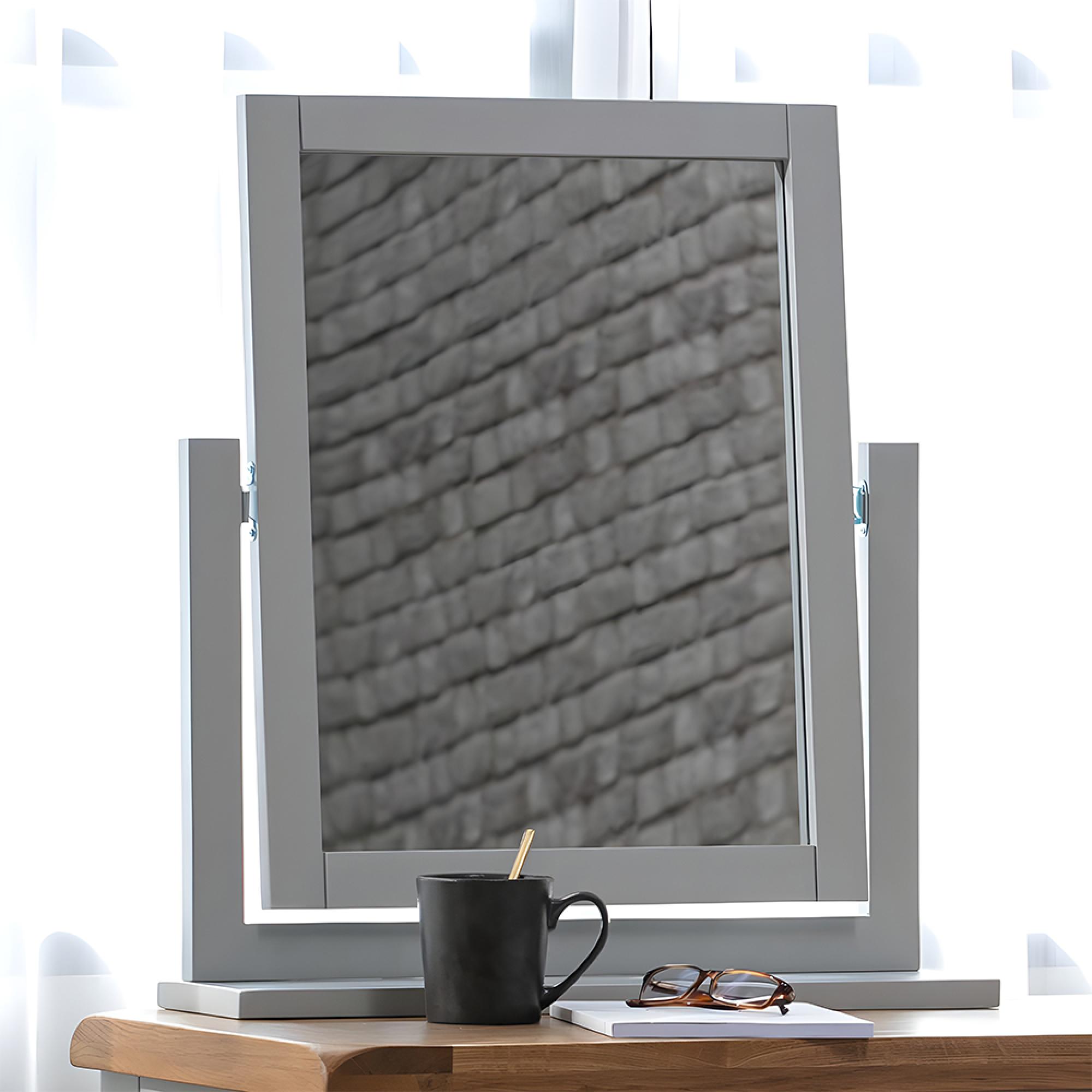 Melbourne French Grey Painted Dressing Mirror