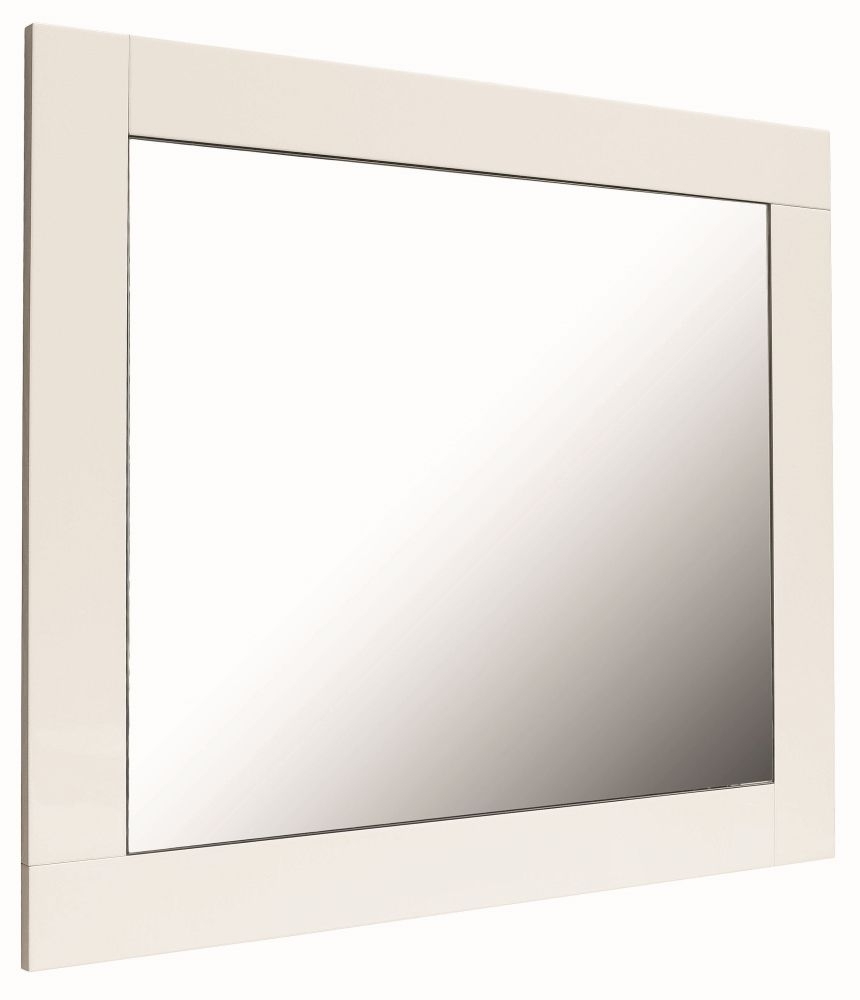 Canova Wall Mirror - White Gloss