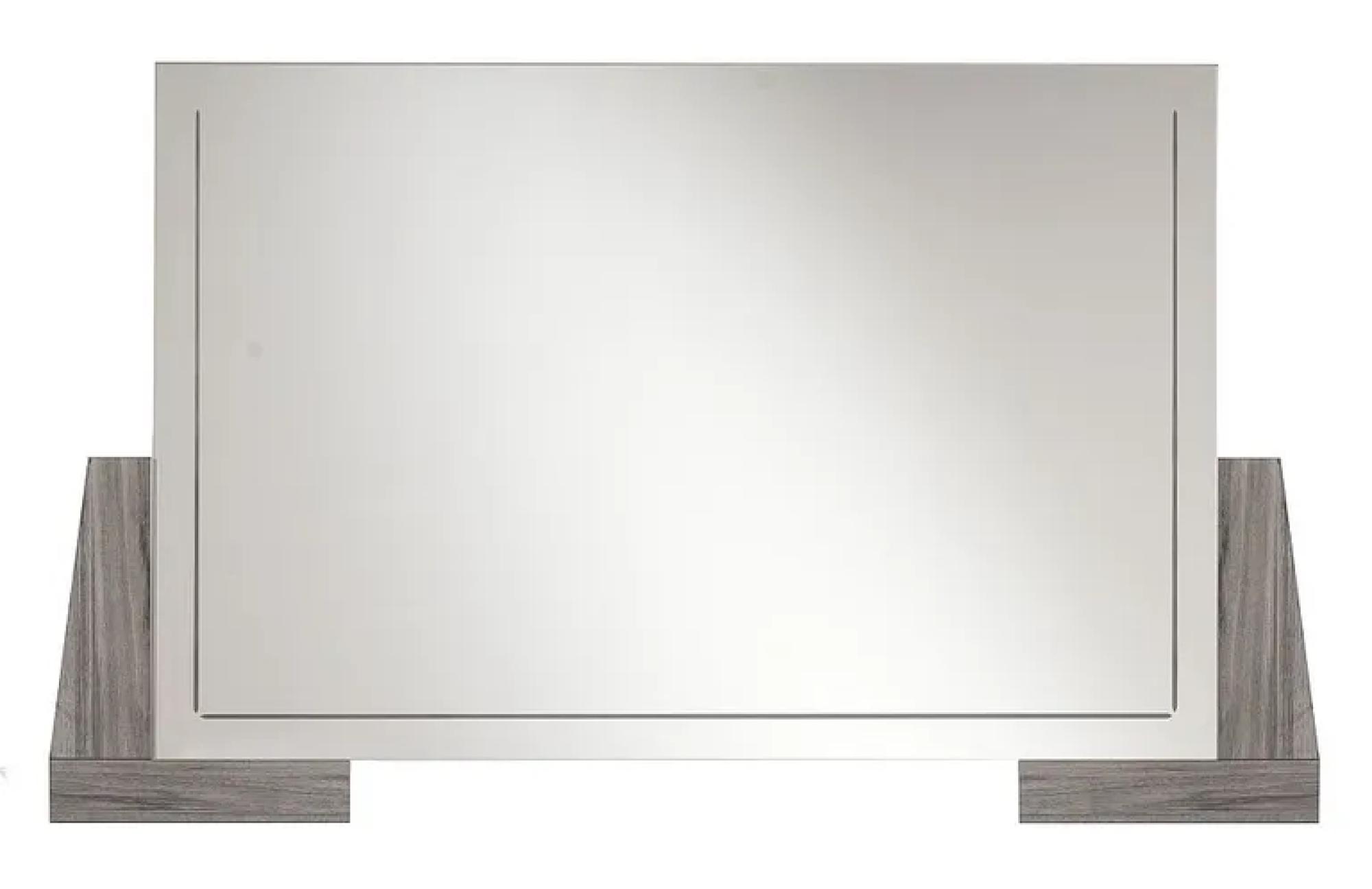 Bagni Wall Mirror - Grey