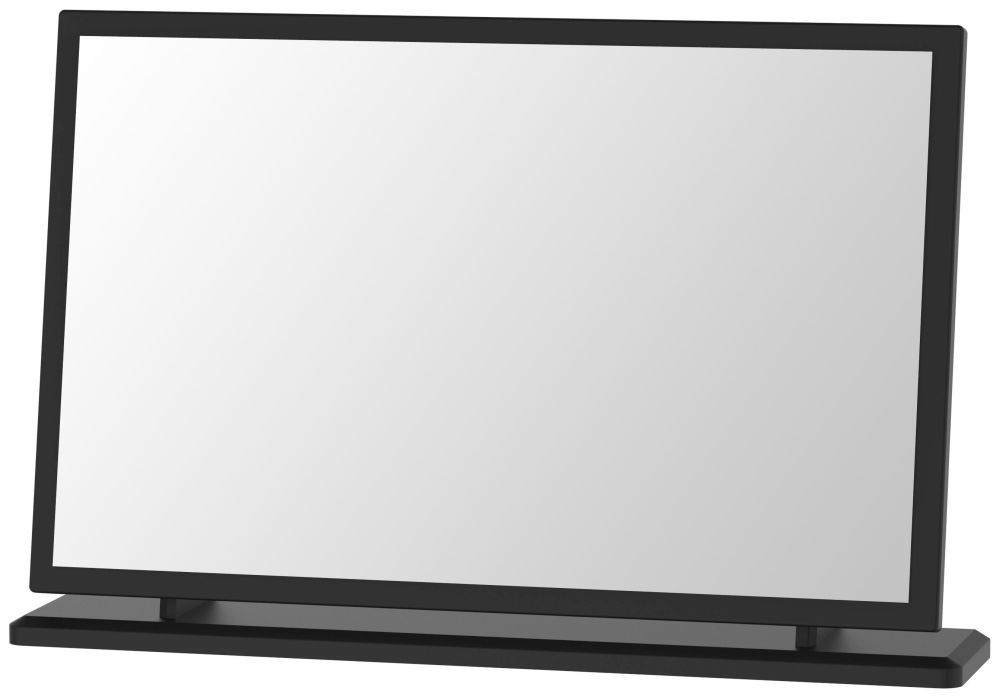 Camden Dressing Mirror - Large - Black Gloss