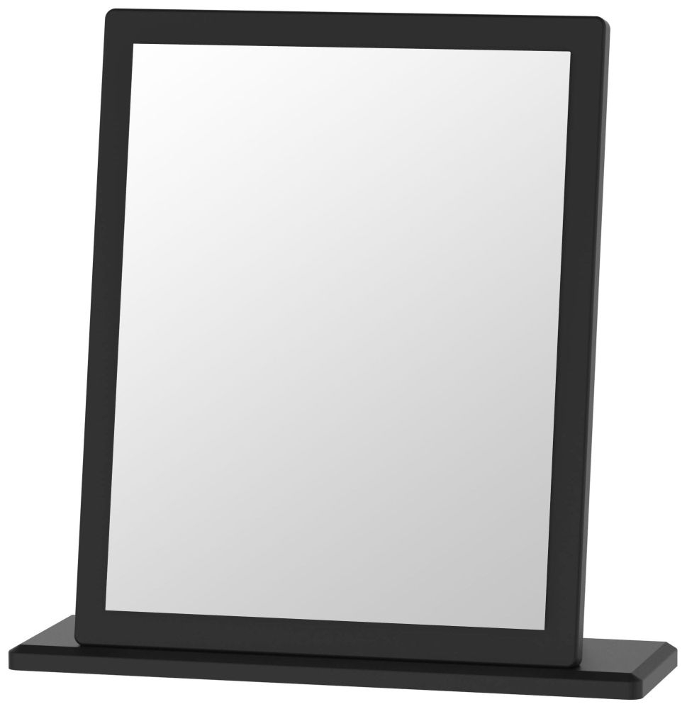 Camden Dressing Mirror - Small - Black Gloss