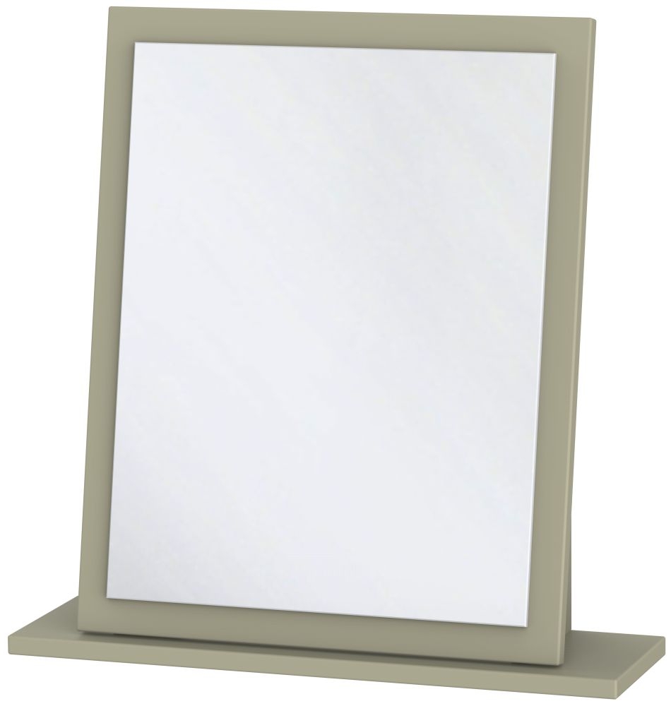 Contrast Small Dressing Mirror - Mushroom