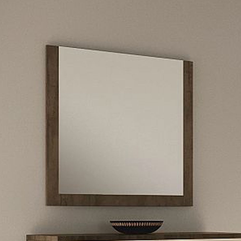 Meridian Wall Mirror - Walnut