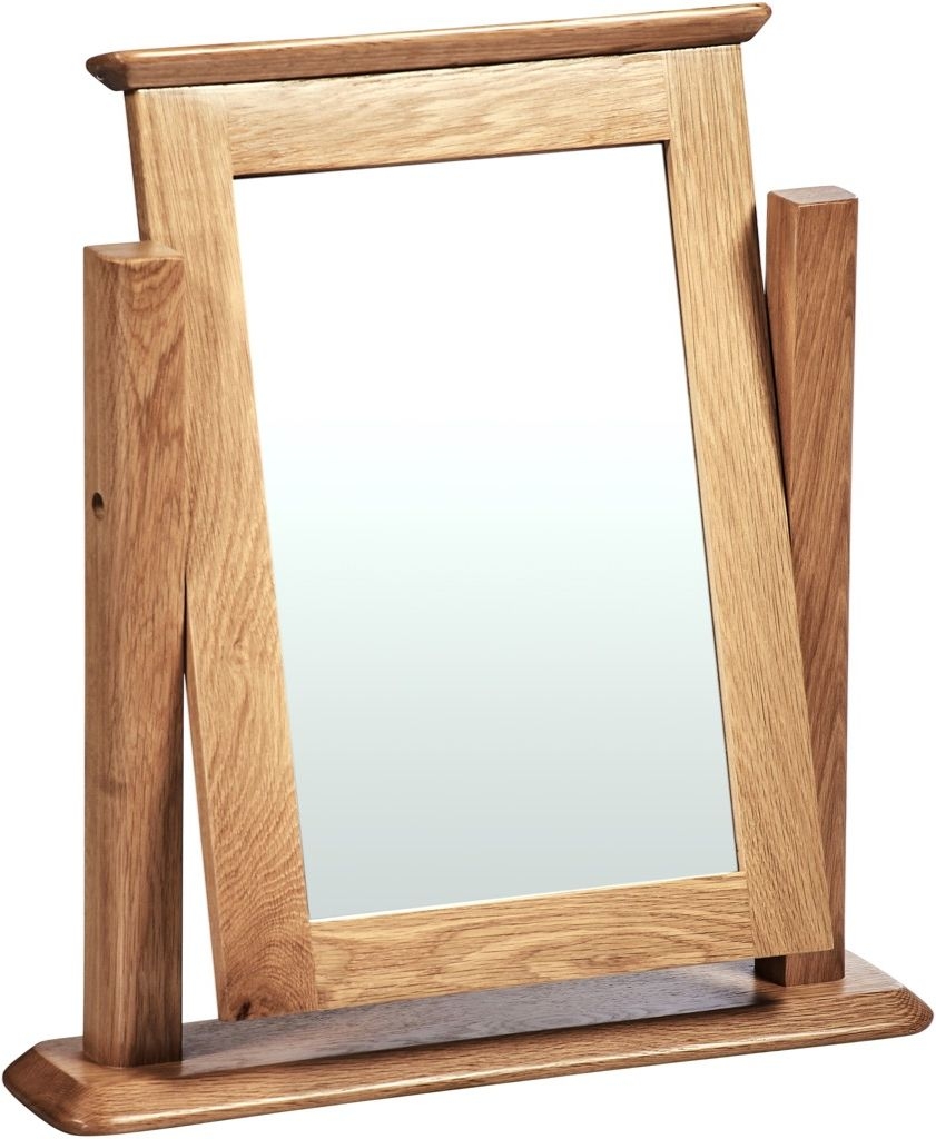 Shaker Dressing Mirror - Oak