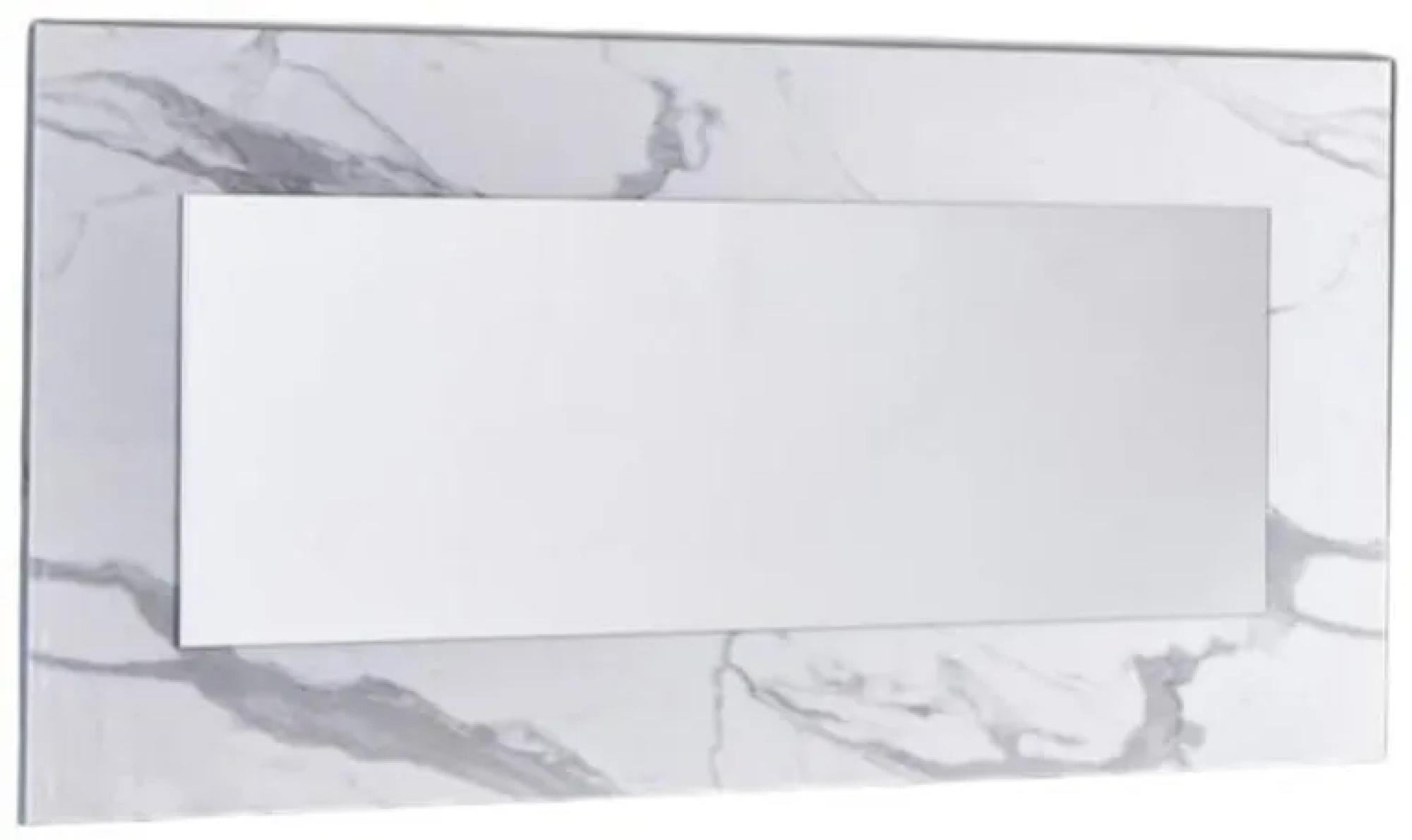 Vittoria Wall Mirror - White Italian