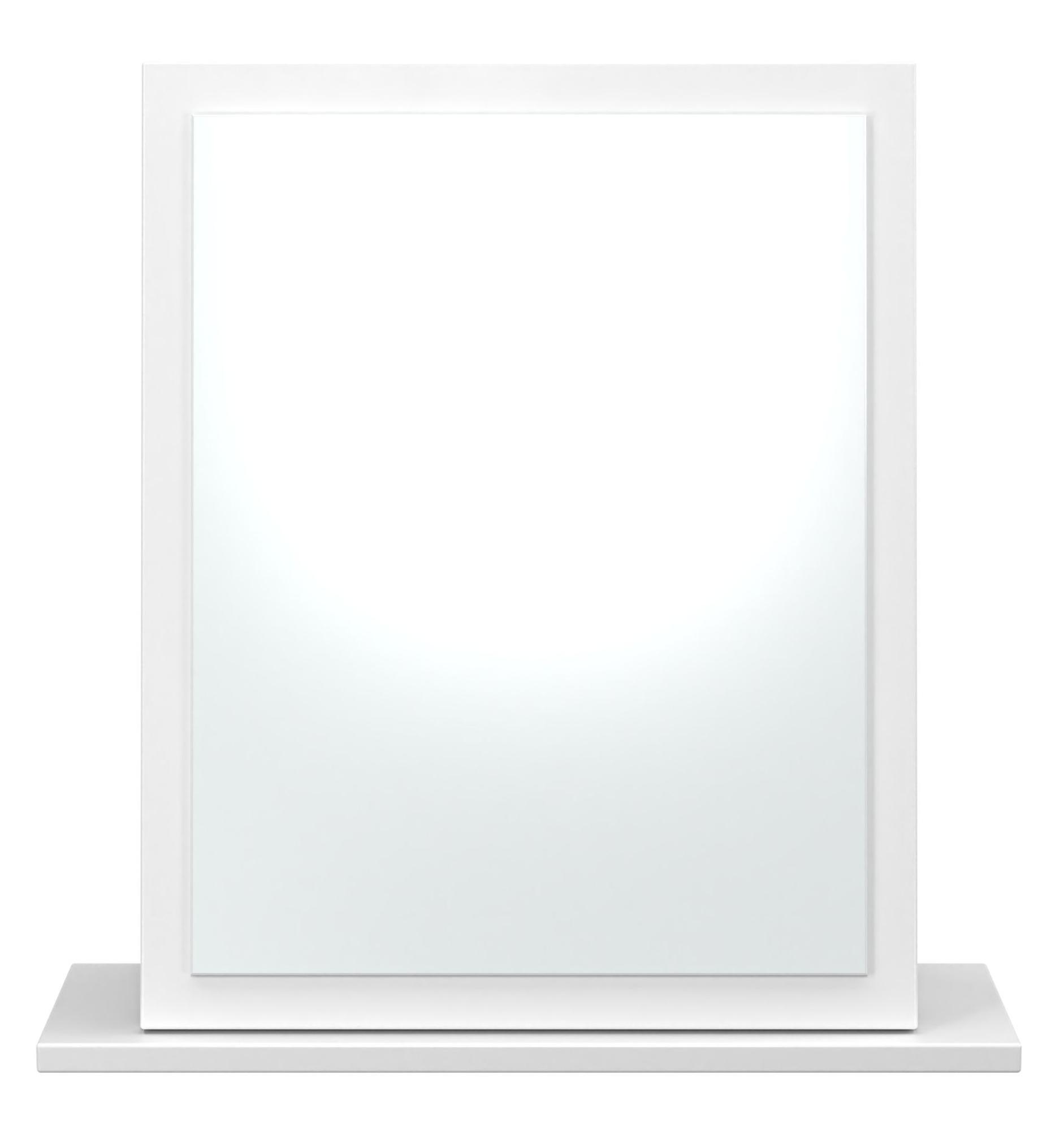 Worcester Dressing Mirror - Small - White