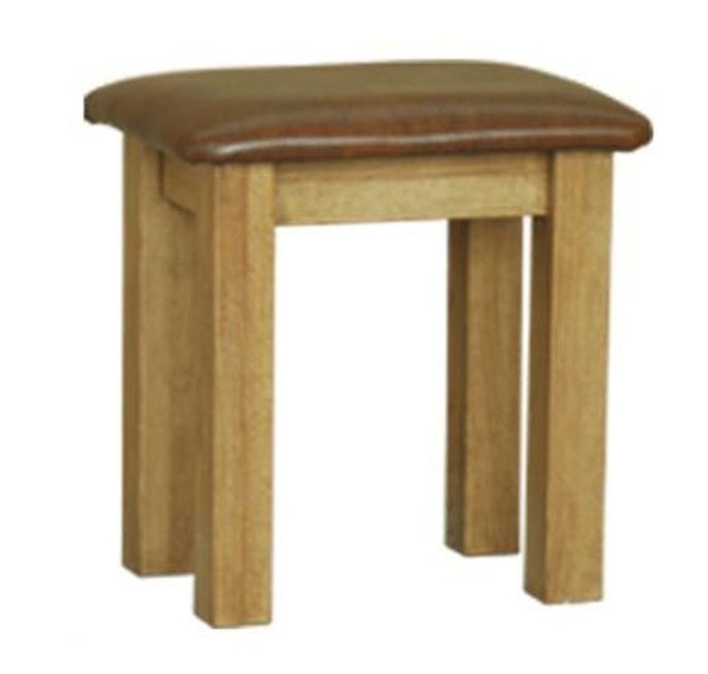 Lyon Dressing Stool - Oak