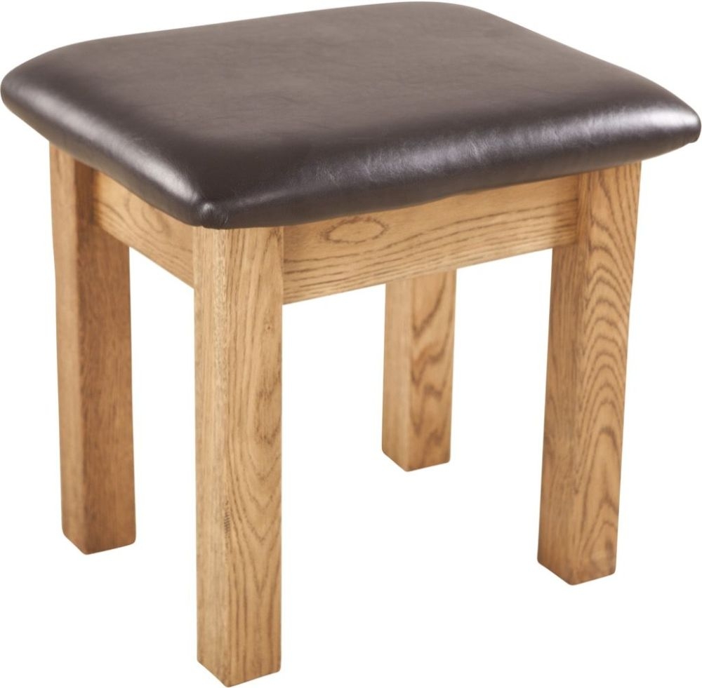 Originals Dressing Stool - Rustic Oak