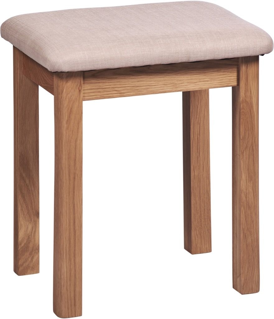 Shaker Dressing Stool - Oak