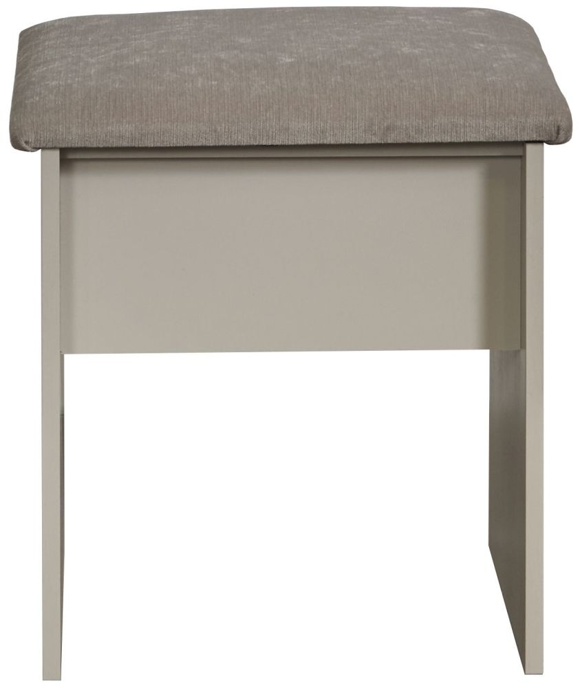 York Dressing Stool - Padded - Cashmere