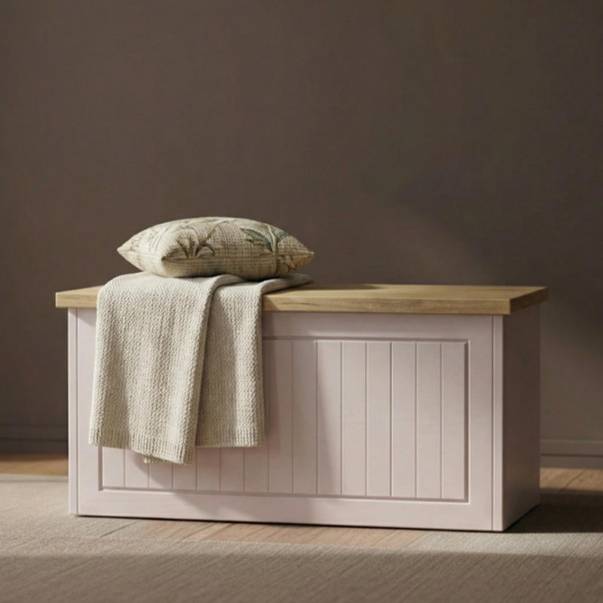 Vienna Blanket Box - Cashmere