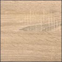 Rustic Oak with Champagne Faux Leather 599