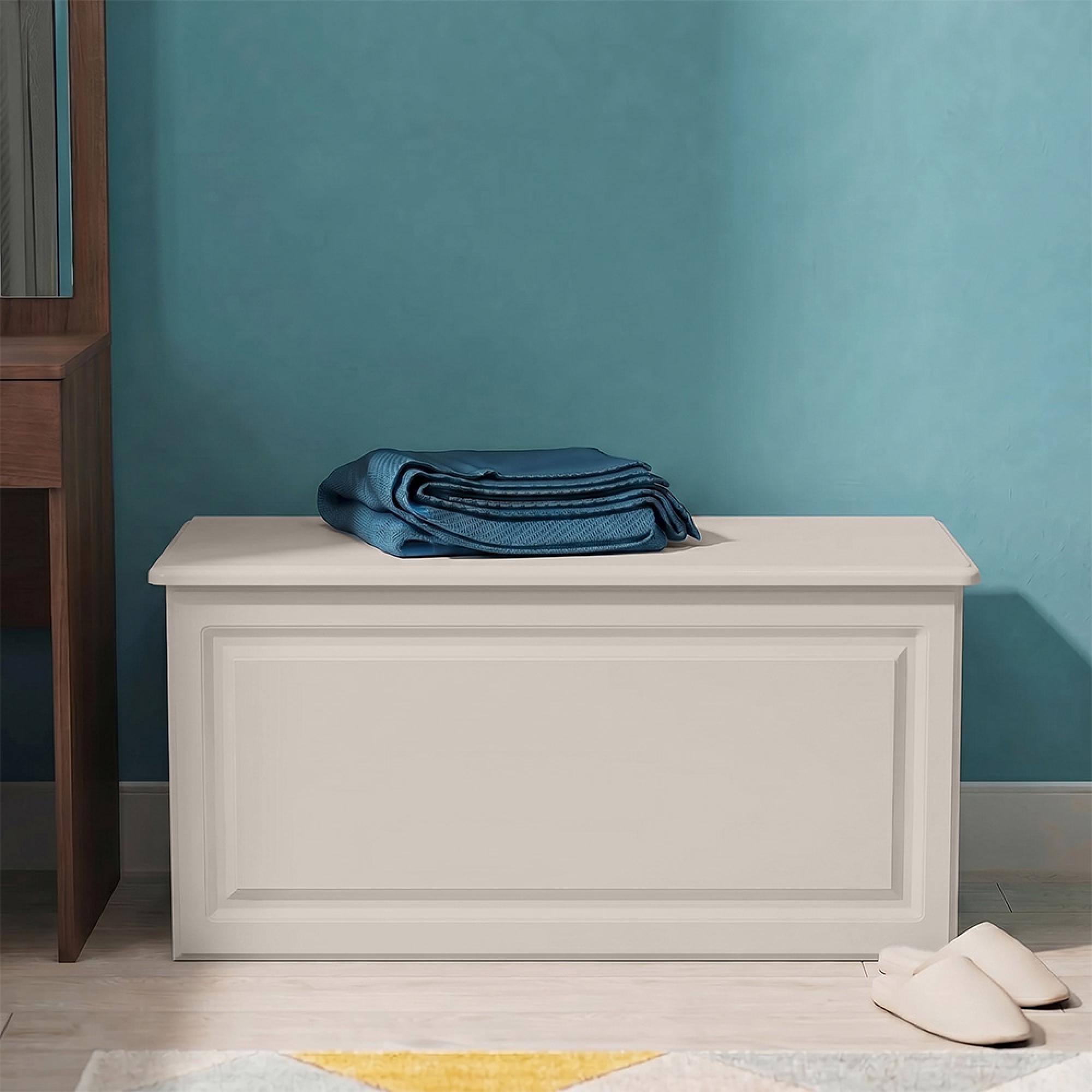 Balmoral Blanket Box - Cashmere