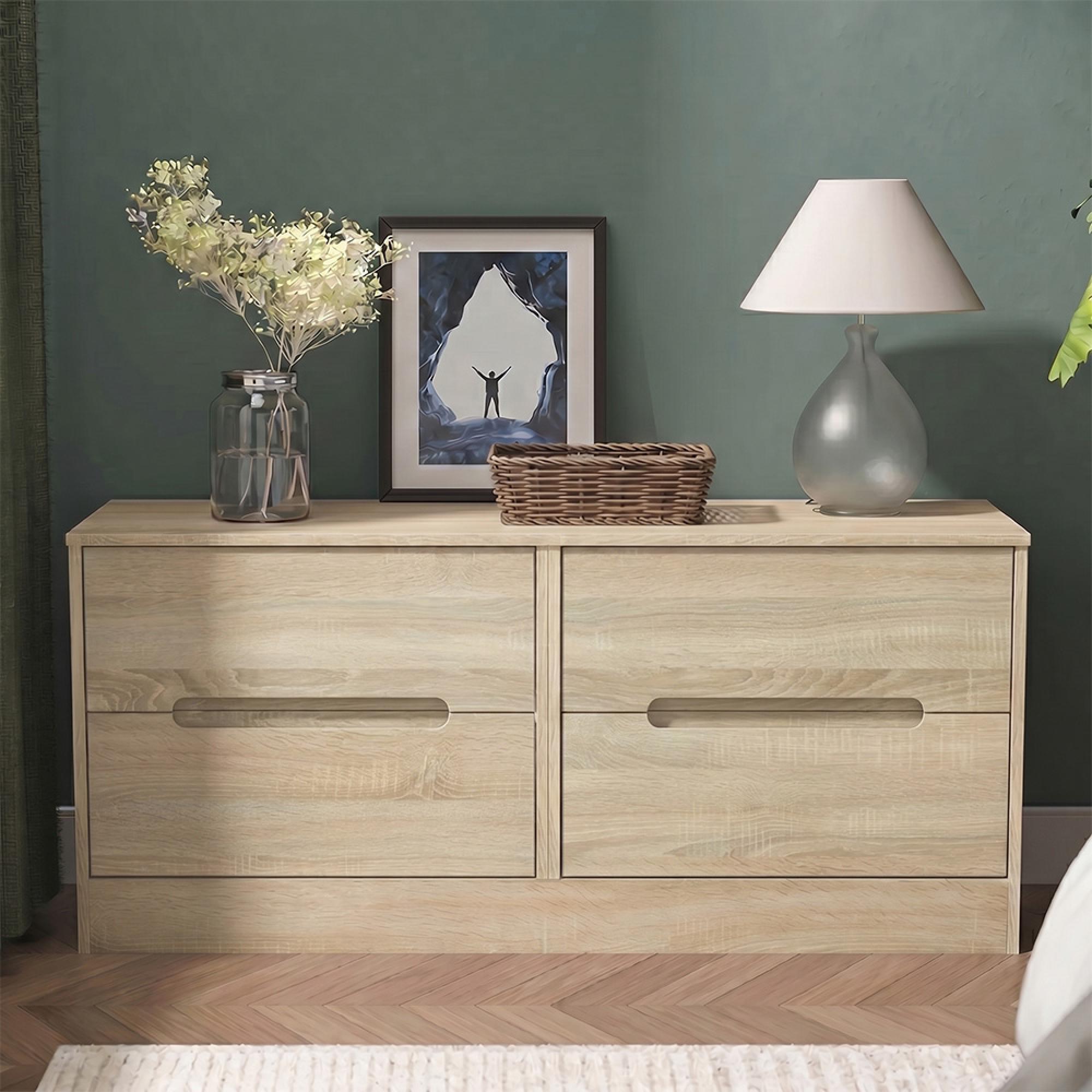 Monaco Bed Box - Oak