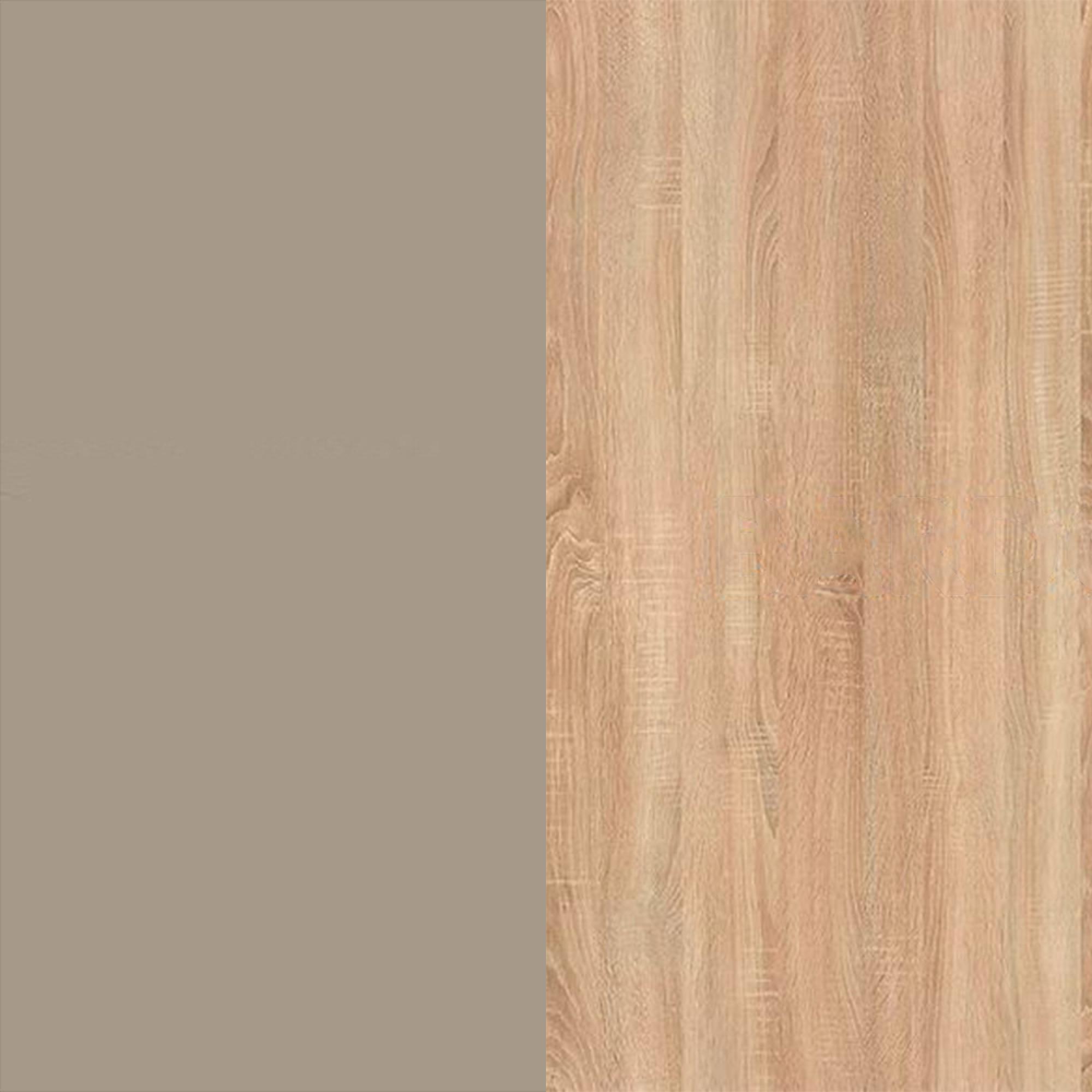 Mushroom Gloss Front and Bardolino Base