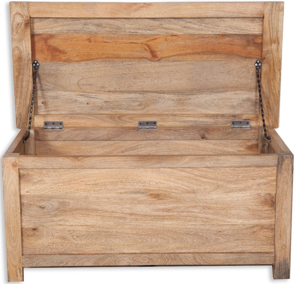Bombay Blanket Box - Solid Mango Wood