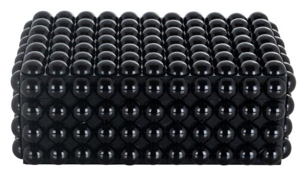 Bubble Black Large Jewellery Box