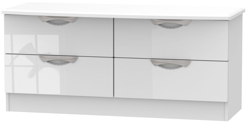 Camden Bed Box - White Gloss