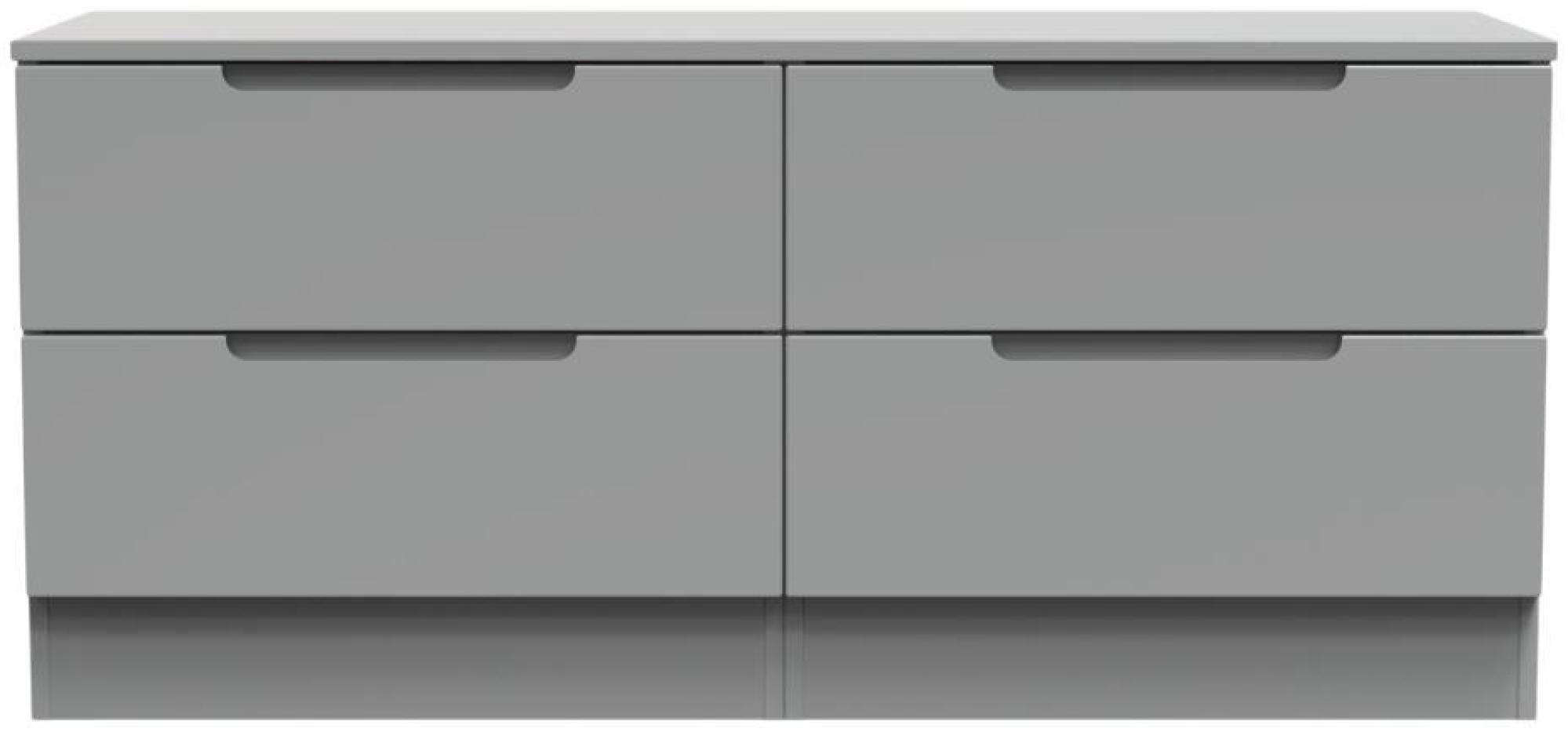 Milan Bed Box - Grey