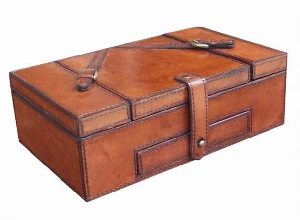 Mysore Jewellery Box - Handcrafted - Tan