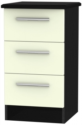 Cream Front and Black Base Unit