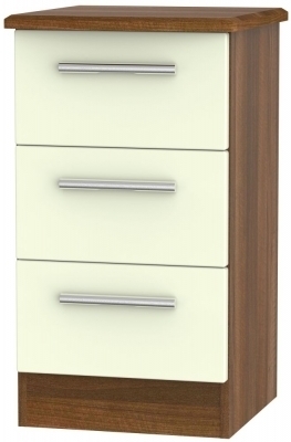 Cream Front and Noche Walnut Base Unit