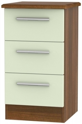 Mussel Front and Noche Walnut Base Unit