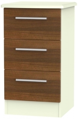 Noche Walnut Front and Cream Base Unit