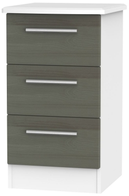 Rustic Slate Front and White Base Unit