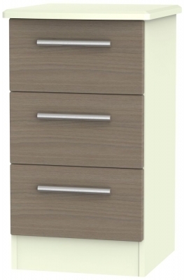 Toronto Walnut Front and Cream Base Unit