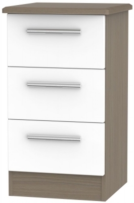 White Front and Toronto Walnut Base Unit