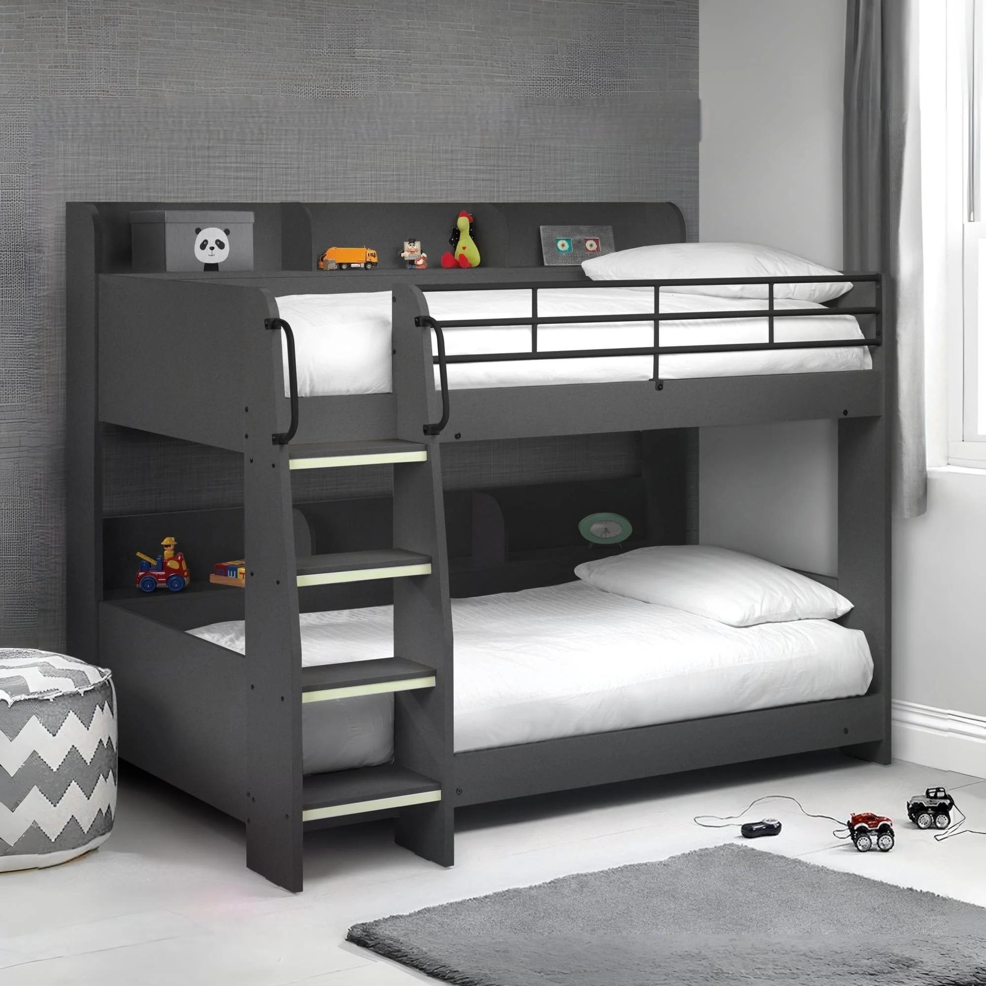 Domino Bunk Bed - Dark Grey